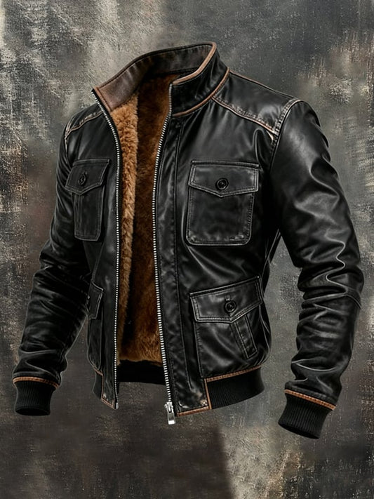 Crowley - Chaqueta Outdoor De Estilo Retro